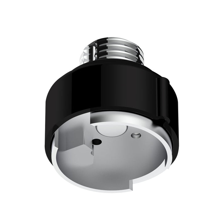 M30 x 3.5 Thread-On Gearshift Adapter W/LED Mount For Eaton - Fuller 9/10 Speed - Matte Black