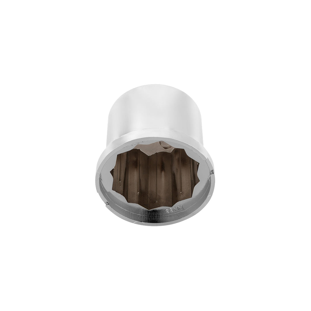 33mm X 1-7/8" Chrome Plastic Pointed Nut Cover - Push-On
