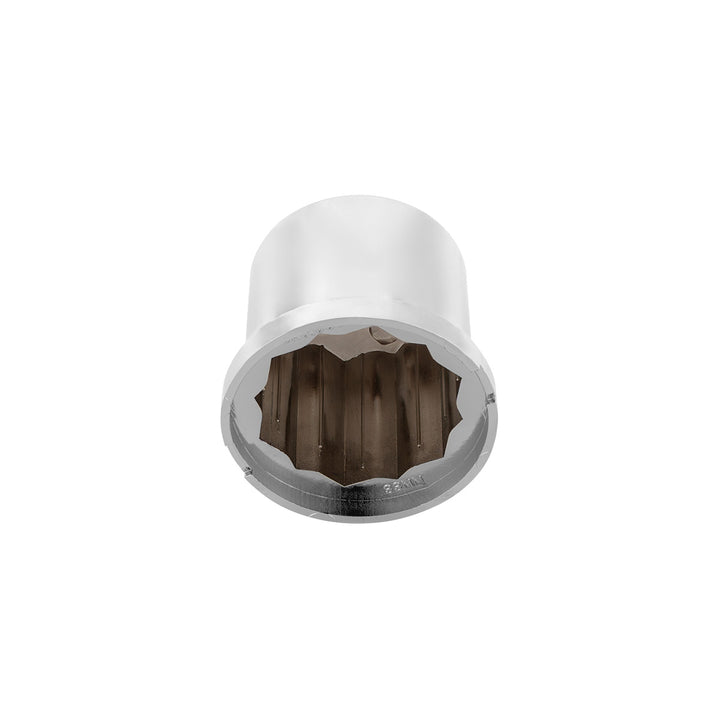 33mm X 1-7/8" Chrome Plastic Pointed Nut Cover - Push-On
