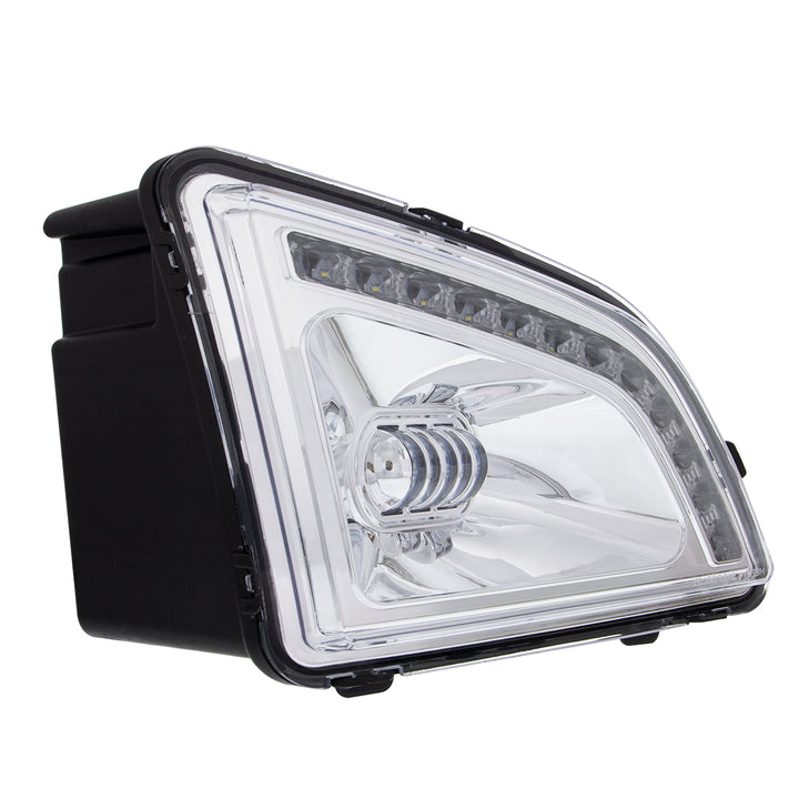 18 LED Chrome Projector Fog Light With Position Light For 2018-2024 Volvo VNL - Passenger/Right