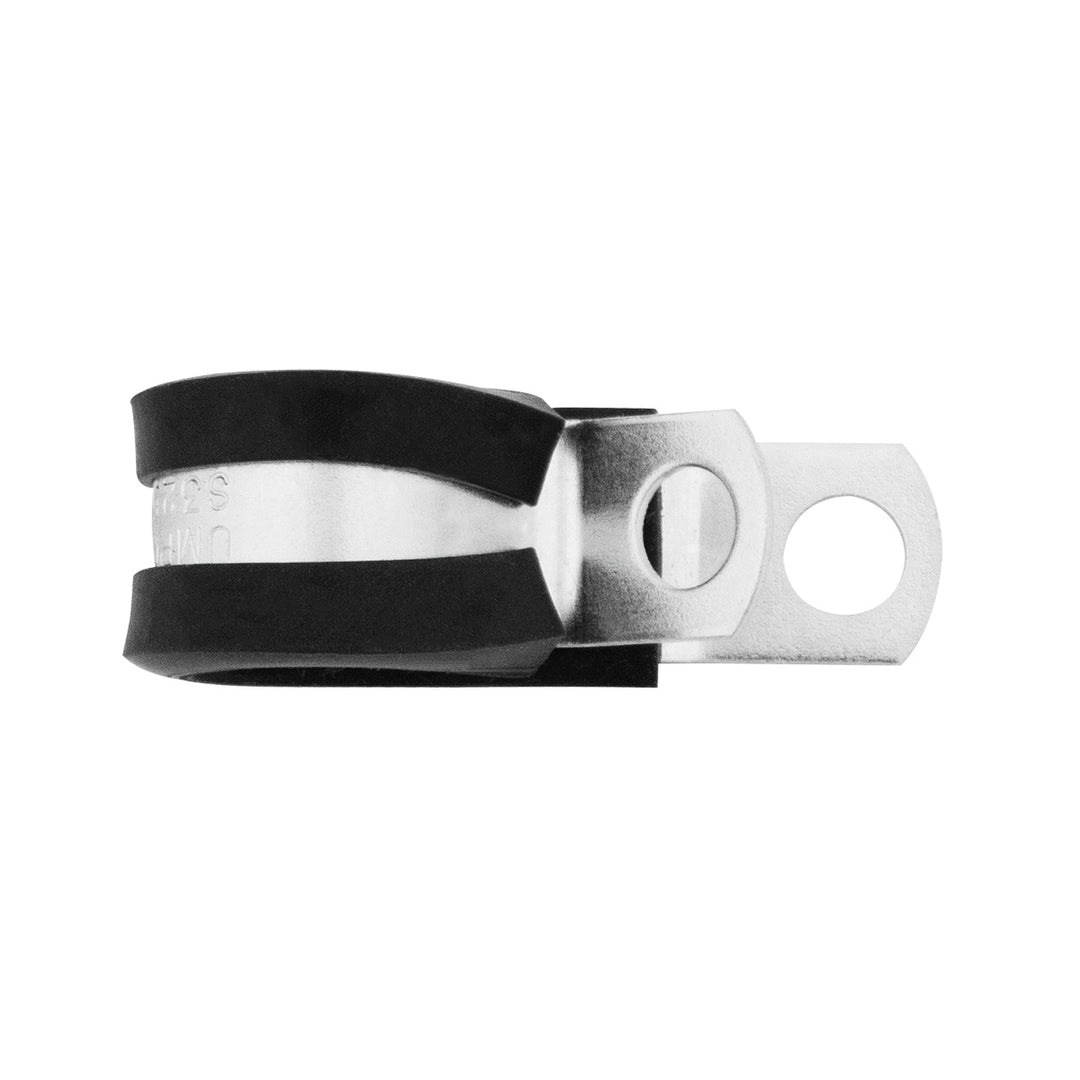 5/8" I.D. Santoprene Insulated Clamps w/ 1/4" Mounting Hole (10-Pack)
