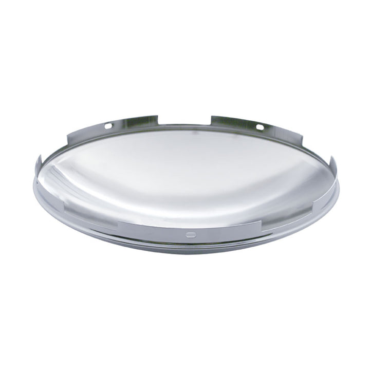 Instagram Humcap 5 Even Notched Chrome Dome Front Hubcap - 7/16
