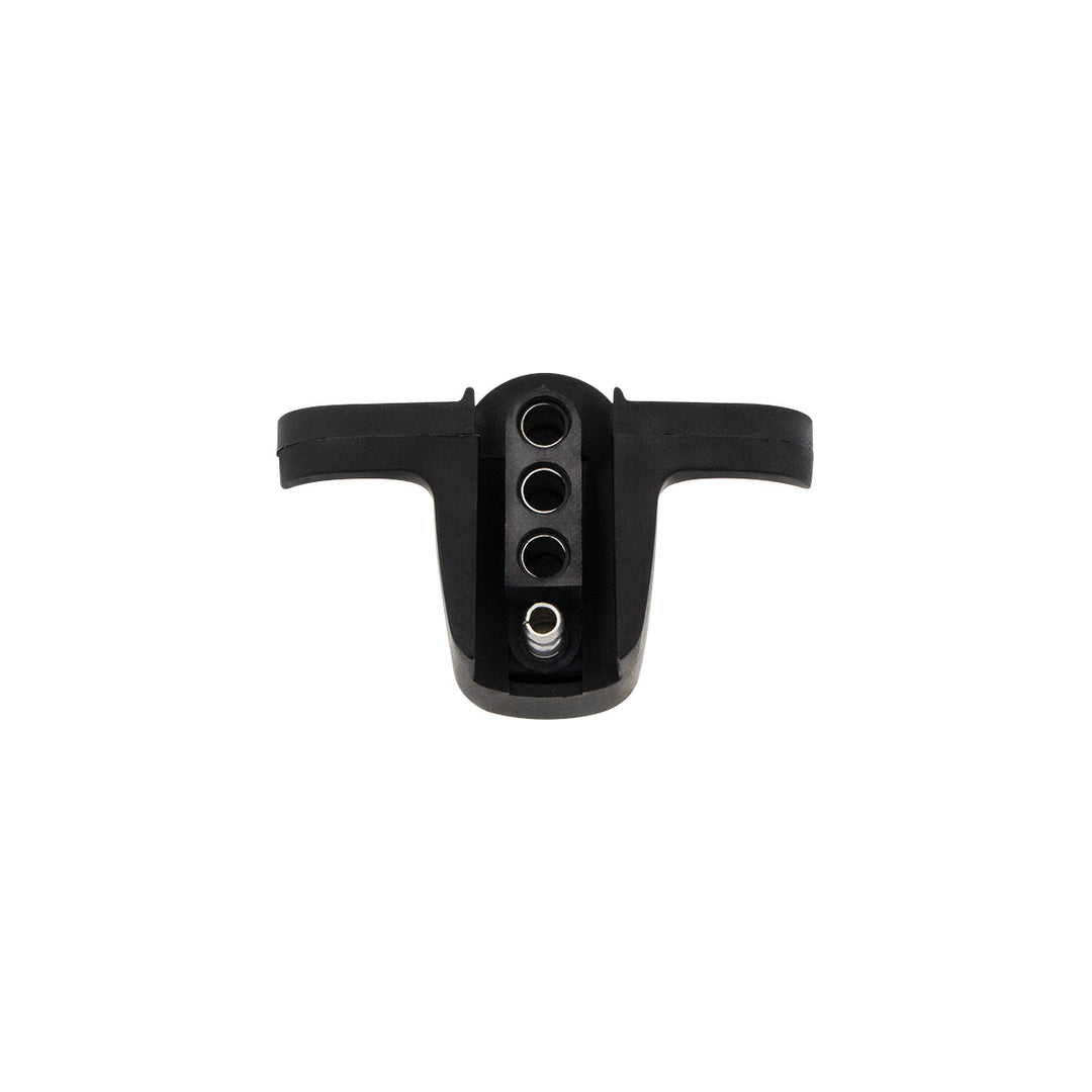 6 - Pole Round to 4 - Way Flat M/FM Trailer Plug Adapter, 1 Pc.