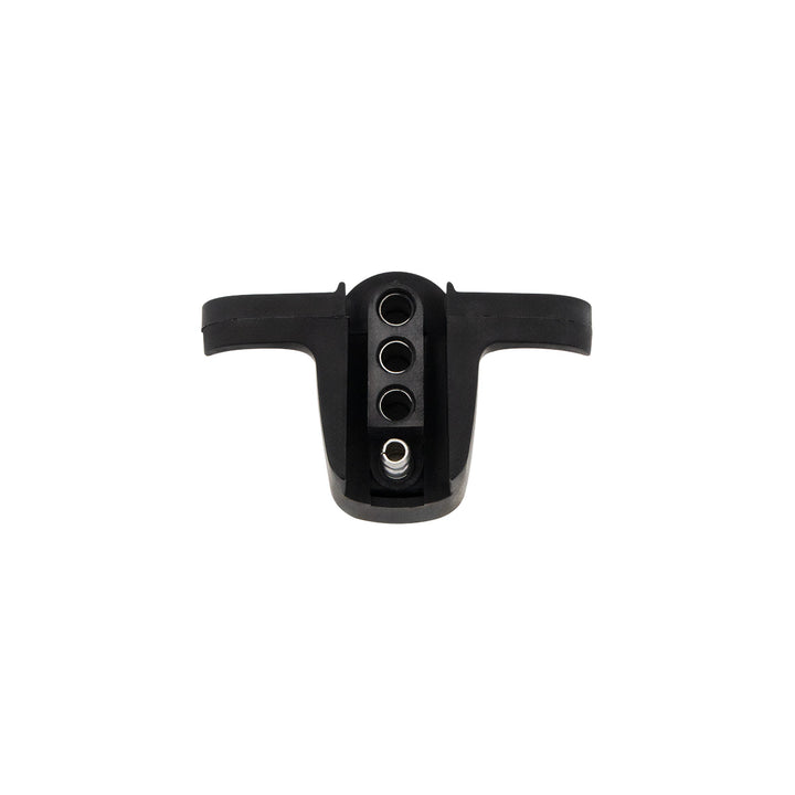 6 - Pole Round to 4 - Way Flat M/FM Trailer Plug Adapter, 1 Pc.