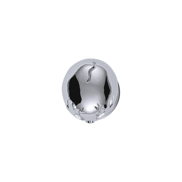 Thread-On 3 - Skulls Gearshift Knob With Adapter For Eaton - Fuller 9/10 Speed Shifter - Chrome