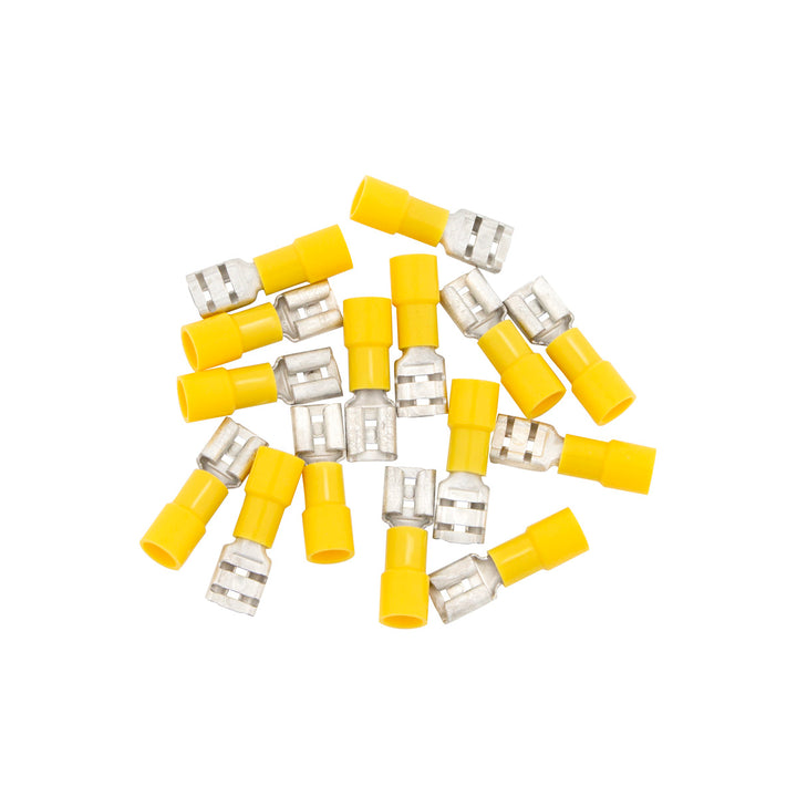 12-10 AWG .250 Tab Vinyl FM Disconnect (15-Pack)