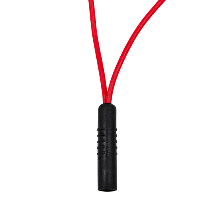 0.180" Bullet Receptacle Red Wire Harness With 50 Plugs - 6" Lead (Bulk)