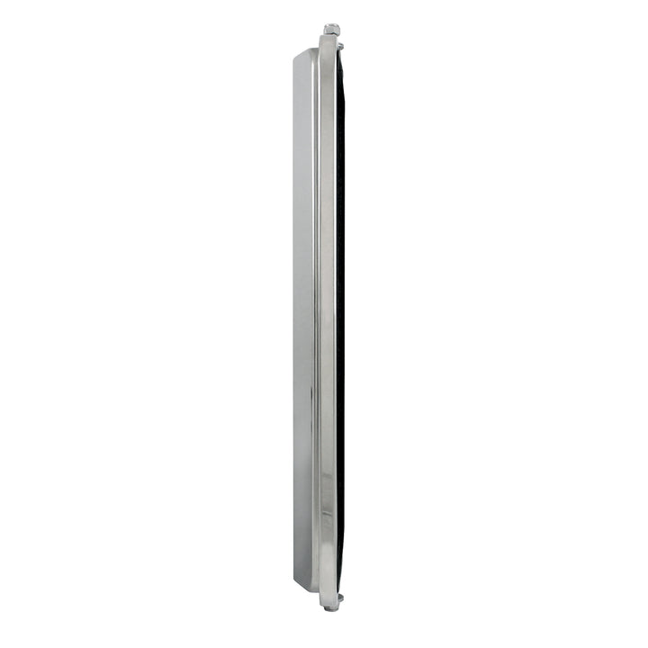 7" x 16" 430 Stainless Steel West Coast Style Mirror - Non Heated