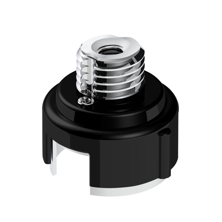 M30 x 3.5 Thread-On Gearshift Adapter W/LED Mount For Eaton - Fuller 13/15/18 Speed - Candy Black
