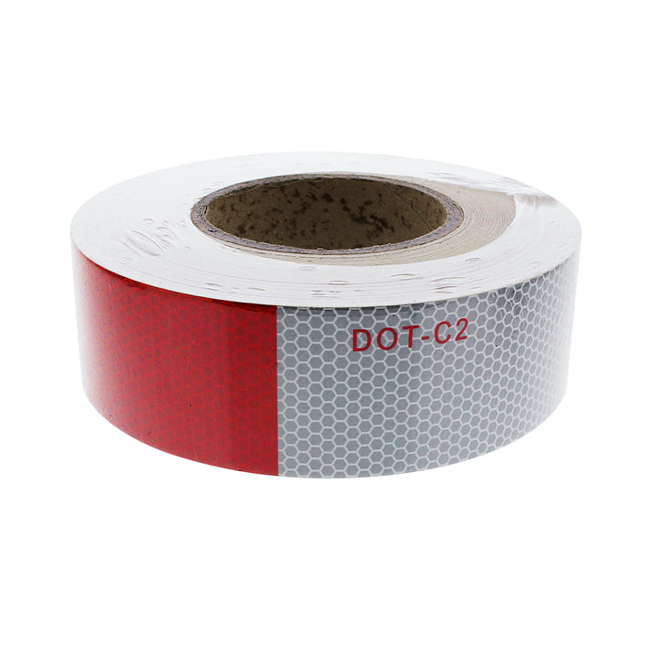 DOT - C2 Conspicuity Reflective Tape - 7" White/11" Red