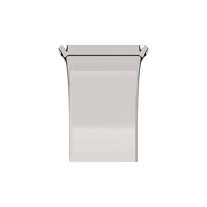 80" 430 Stainless Steel (16ga) Roll Formed Edge Smooth Half Fender/Long Drop - Stainless Steel Series (Pair)