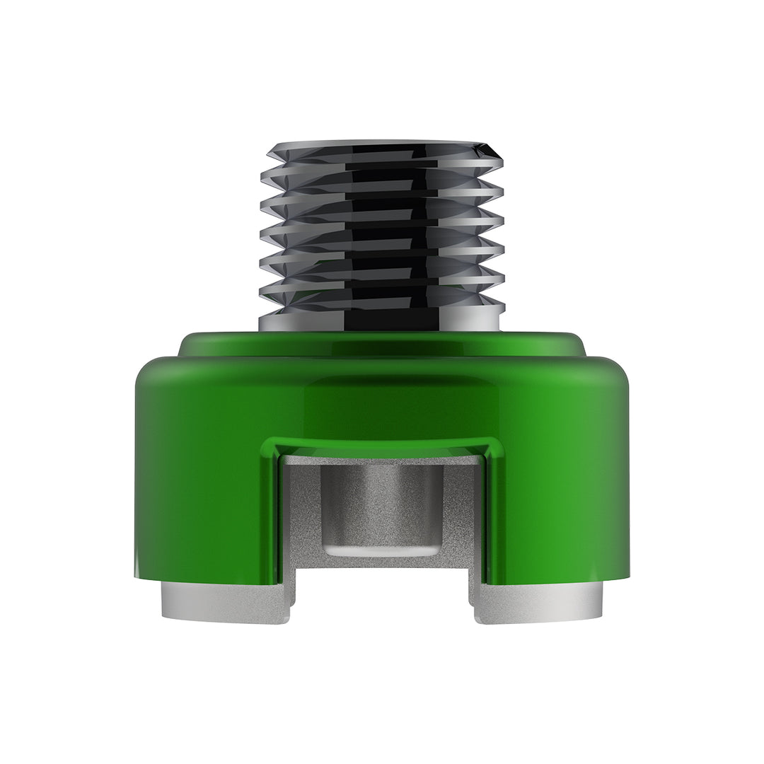 M30 x 3.5 Thread-On Shift Knob Mounting Adapter For Eaton Fuller Style 13/15/18 Shifter - Emerald Green