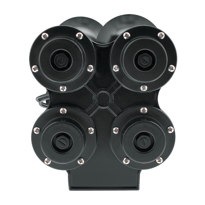 4 Trumpet Mini Train Horn - Black