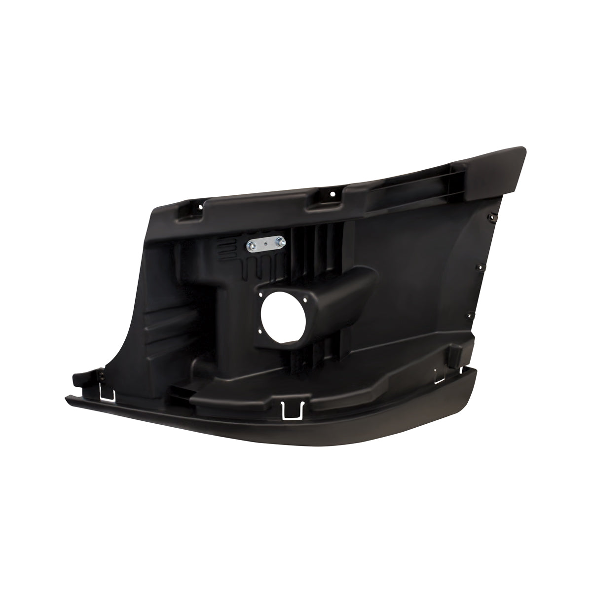 Bumper End Reinforcement With Fog Light Hole For 2008-2017 Freightliner Cascadia - Driver