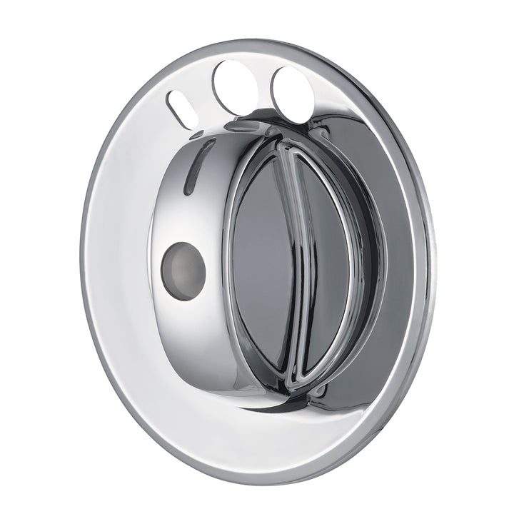 Chrome Plastic 2 - Piece Headlight Switch Cover For 2008-2017 Freightliner Cascadia