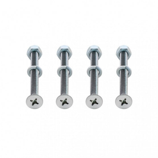Chrome Floor Stand Mounting Hardware Only (4-Pack)