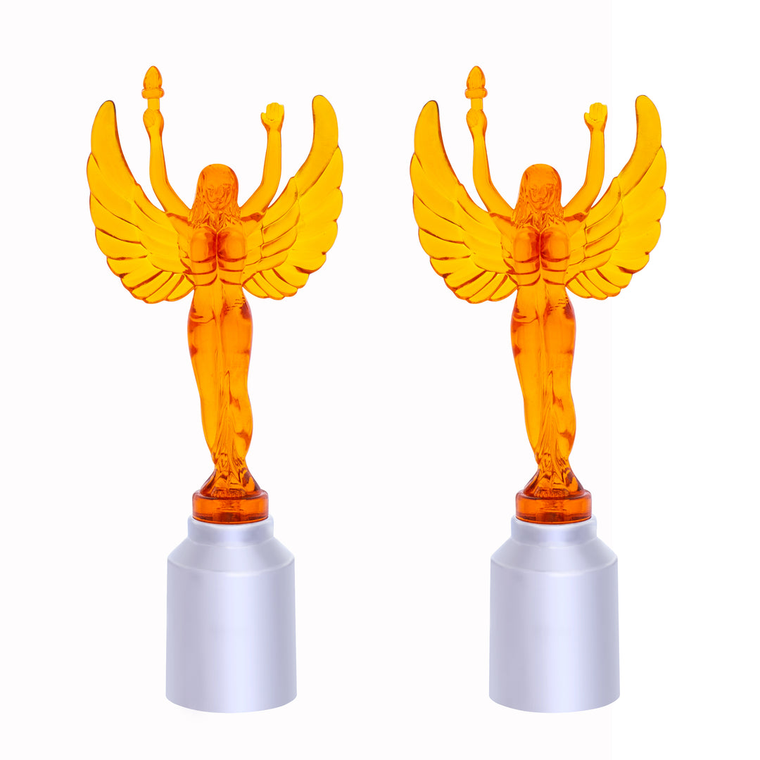 Flying Goddess Bumper Guide Tops - Amber (2-Pack)