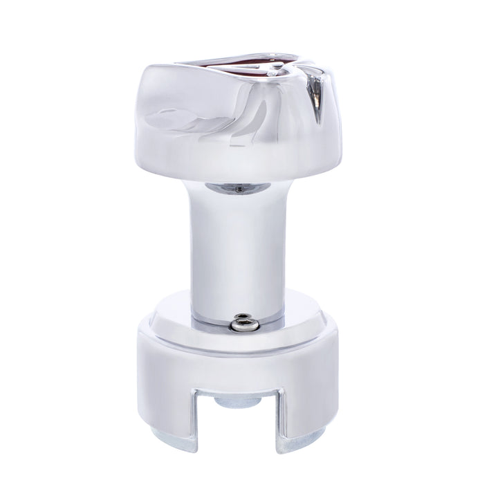 Ace of Spade Thread-On Gearshift Knob With 13/15/18 Speed Adapter - Chrome