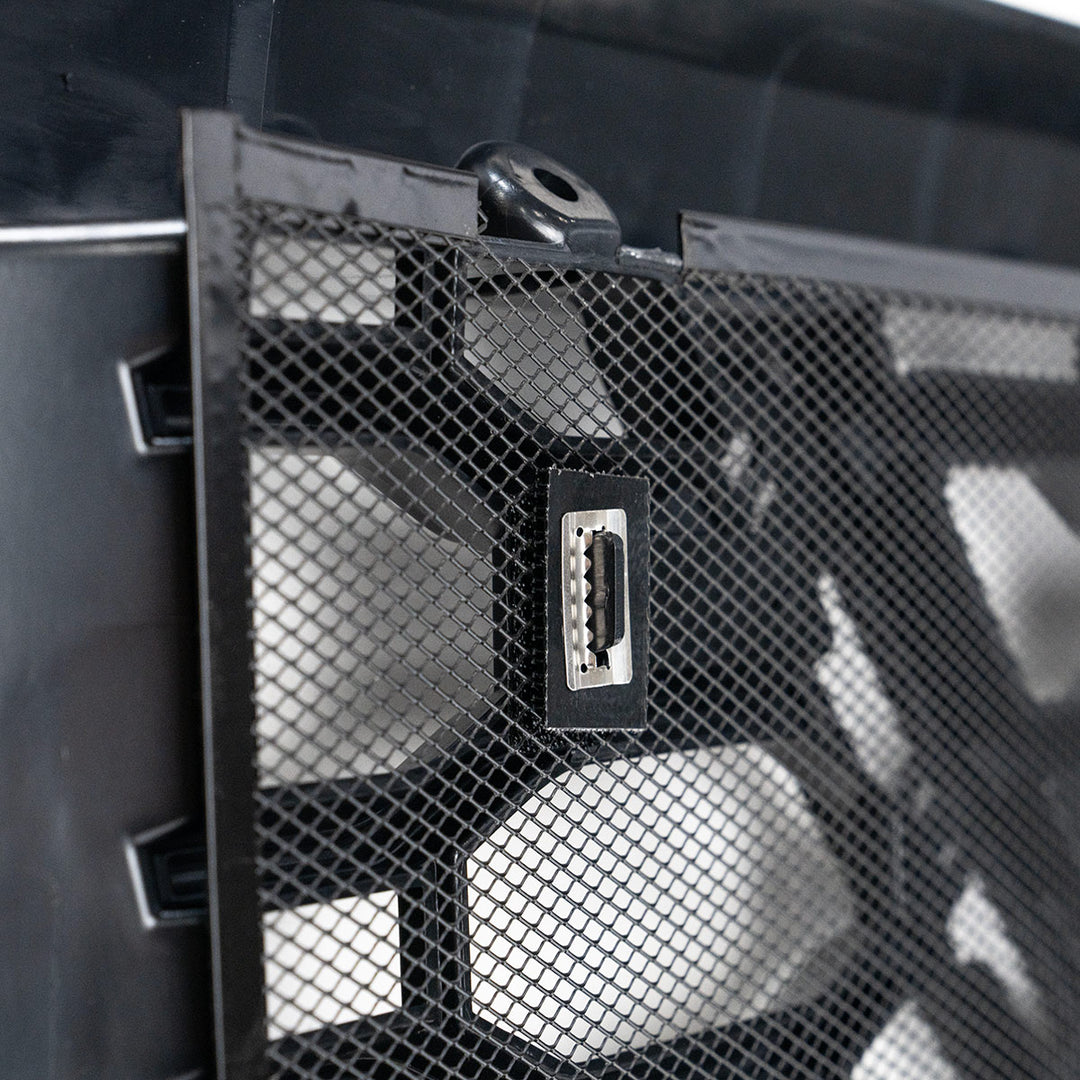 Grille With Bug Screen For 2018-2024 Volvo VNL - Silver