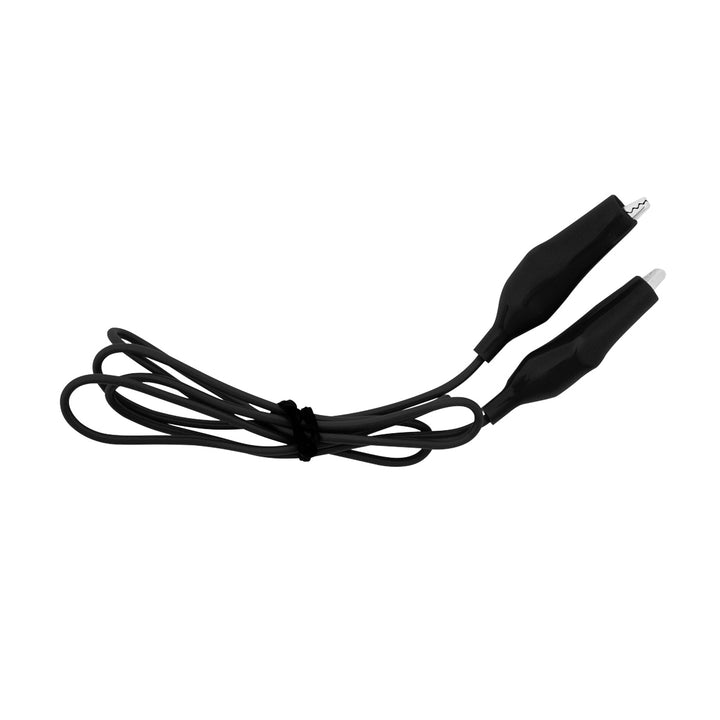 10 Amp Alligator Test Clips w/ 36" Vinyl Leads &amp; Boots, 1Red/1Black 1 Set.