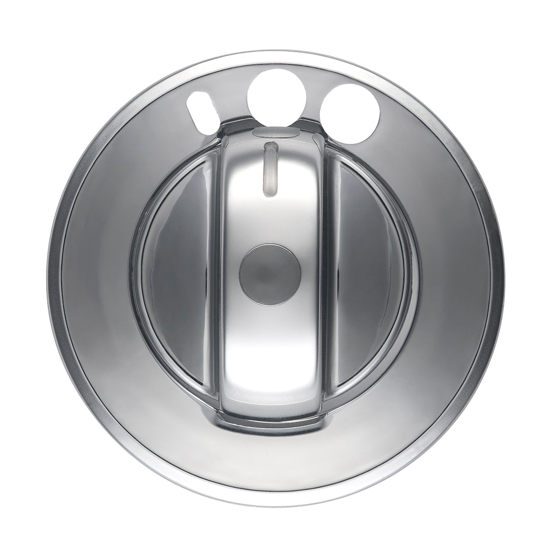 Chrome Plastic 2 - Piece Headlight Switch Cover For 2008-2017 Freightliner Cascadia
