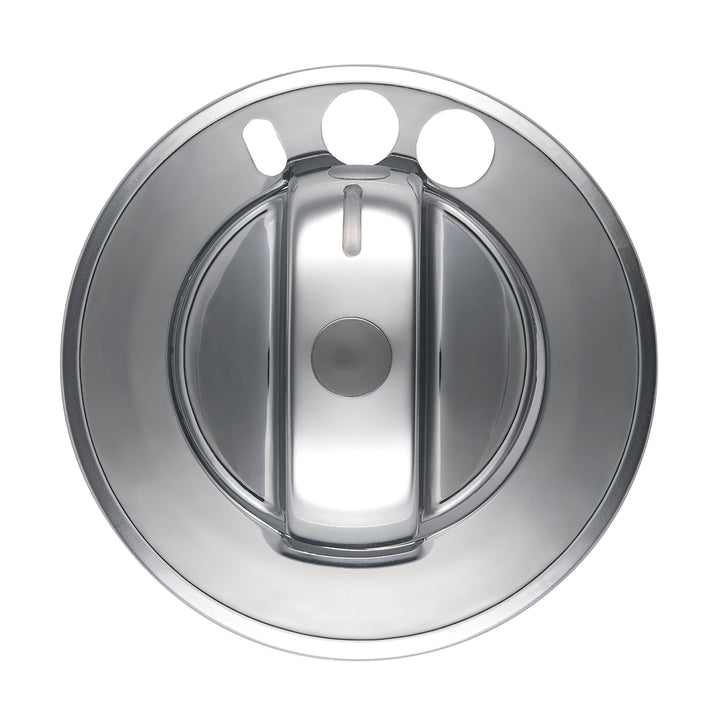 Chrome Plastic 2 - Piece Headlight Switch Cover For 2008-2017 Freightliner Cascadia