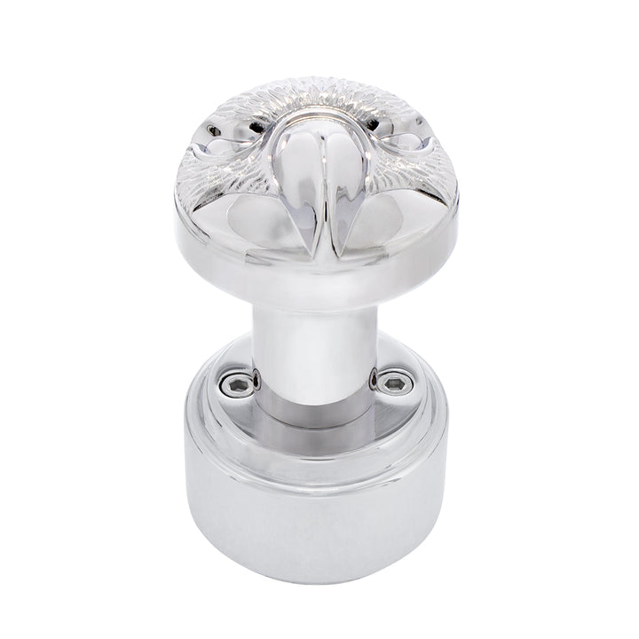 Eagle Thread-On Shift Knob &amp; Adapter For Eaton Fuller Style 9/10 Shifter - Chrome