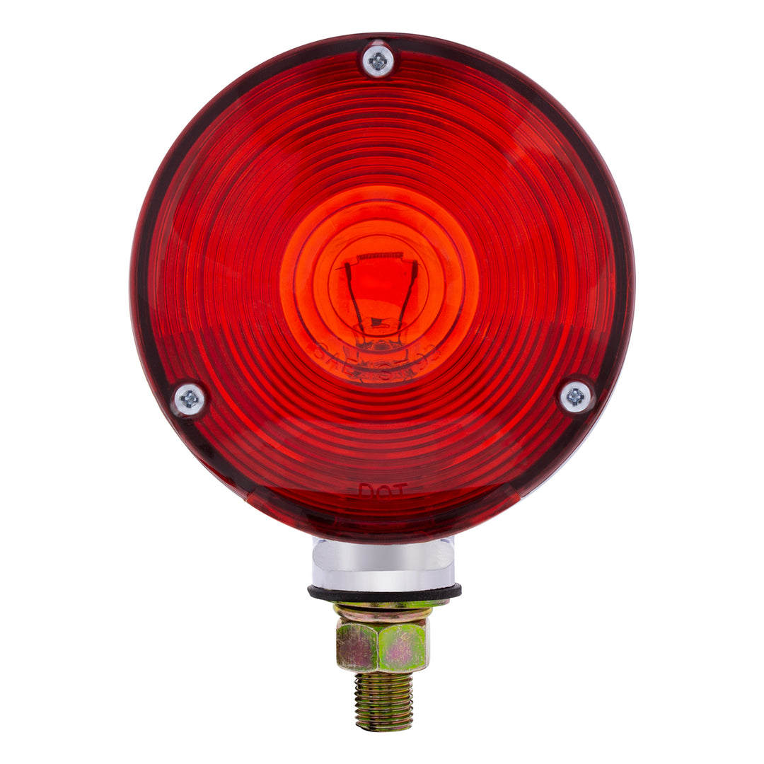 Double Face Turn Signal Light With 1157 Bulb - Amber &amp; Red Lens