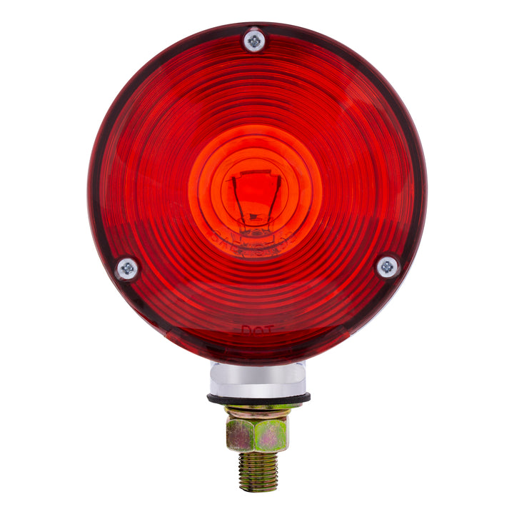 Double Face Turn Signal Light With 1157 Bulb - Amber &amp; Red Lens