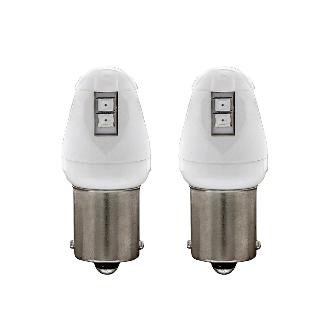High Power 8 LED 1156 Type Bulb - Red (Card of 2)