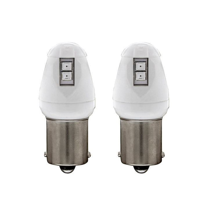 High Power 8 LED 1156 Type Bulb - Red (Card of 2)