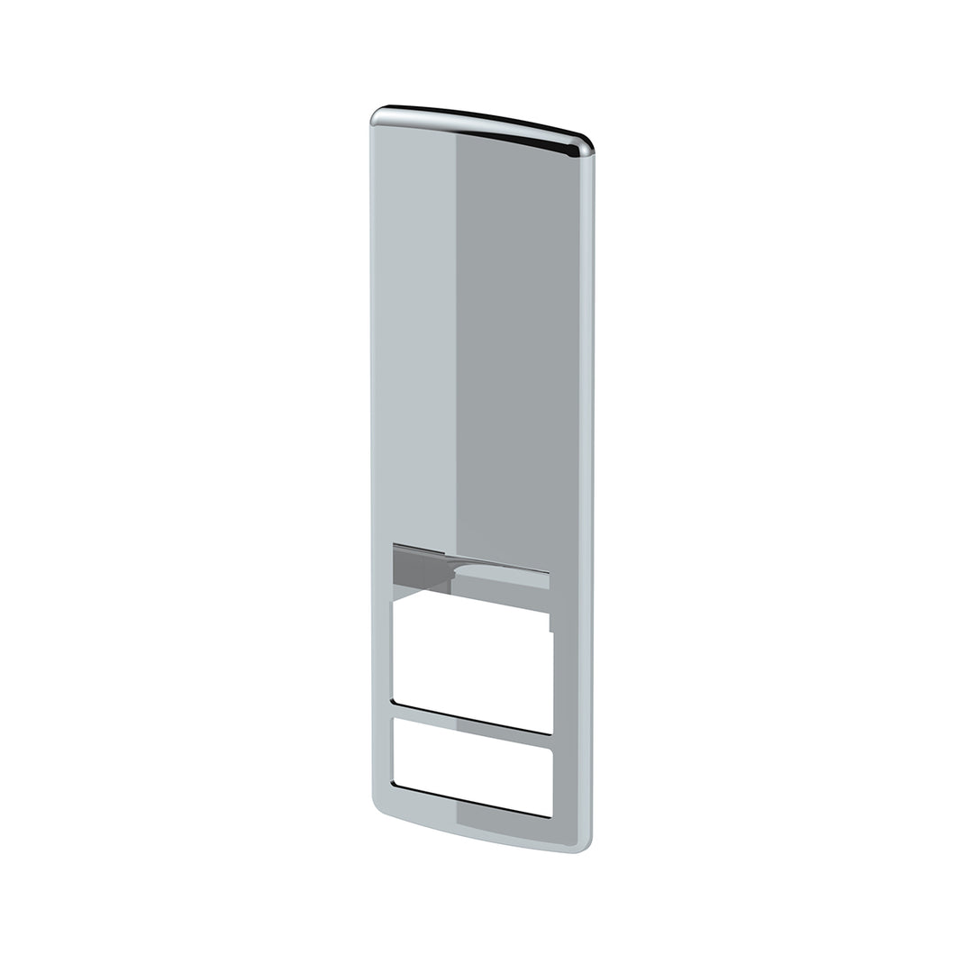 Chrome Door Switch Cover With Power Windows/Door Locks For 2018-2025 Freightliner Cascadia - Passenger