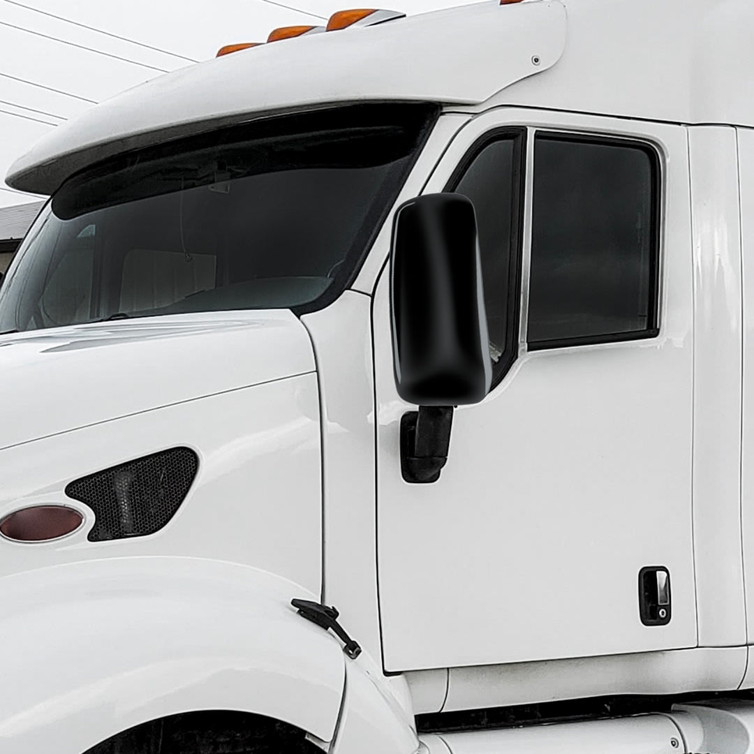 Black Mirror Cover For PB 387 (2000-2011), 587 (2012-2018), &amp; KW T700 (2010-2016) - Driver