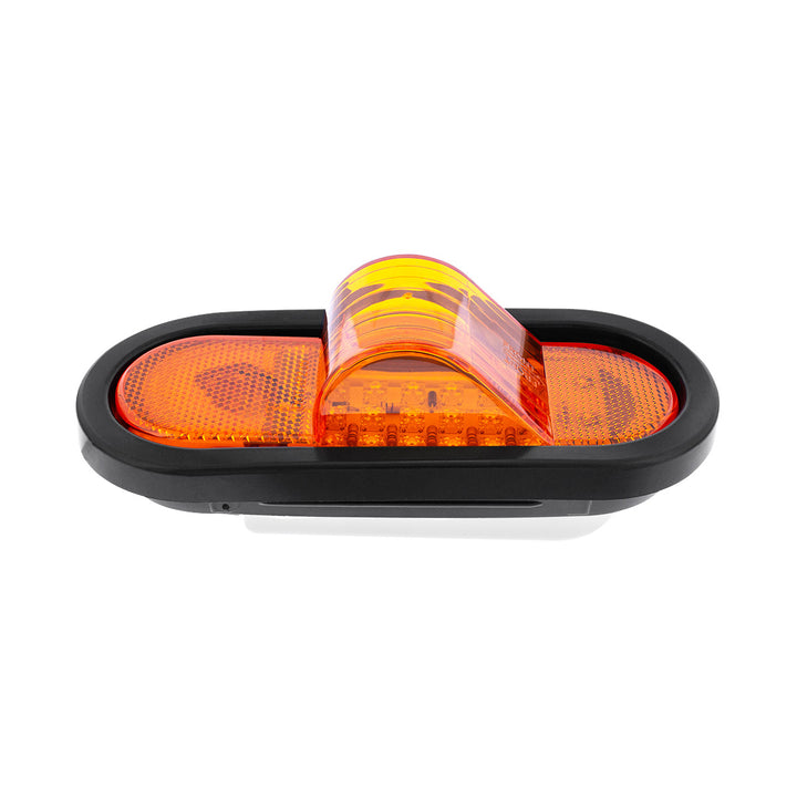 18 LED Mid - Trailer Turn Signal Light Kit - Amber LED/Amber Lens