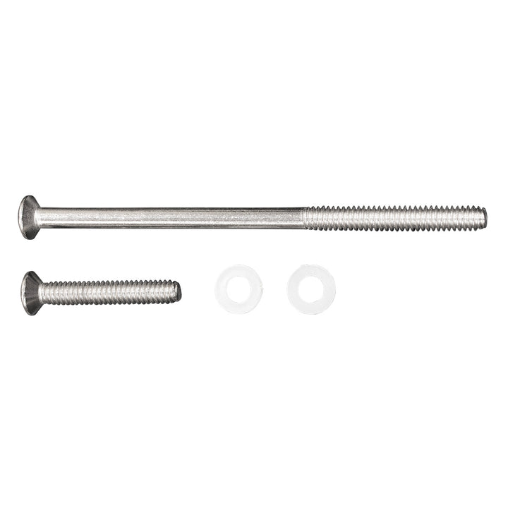 Stainless 1 Long &amp; 1 Short Bus Light Mounting Screws