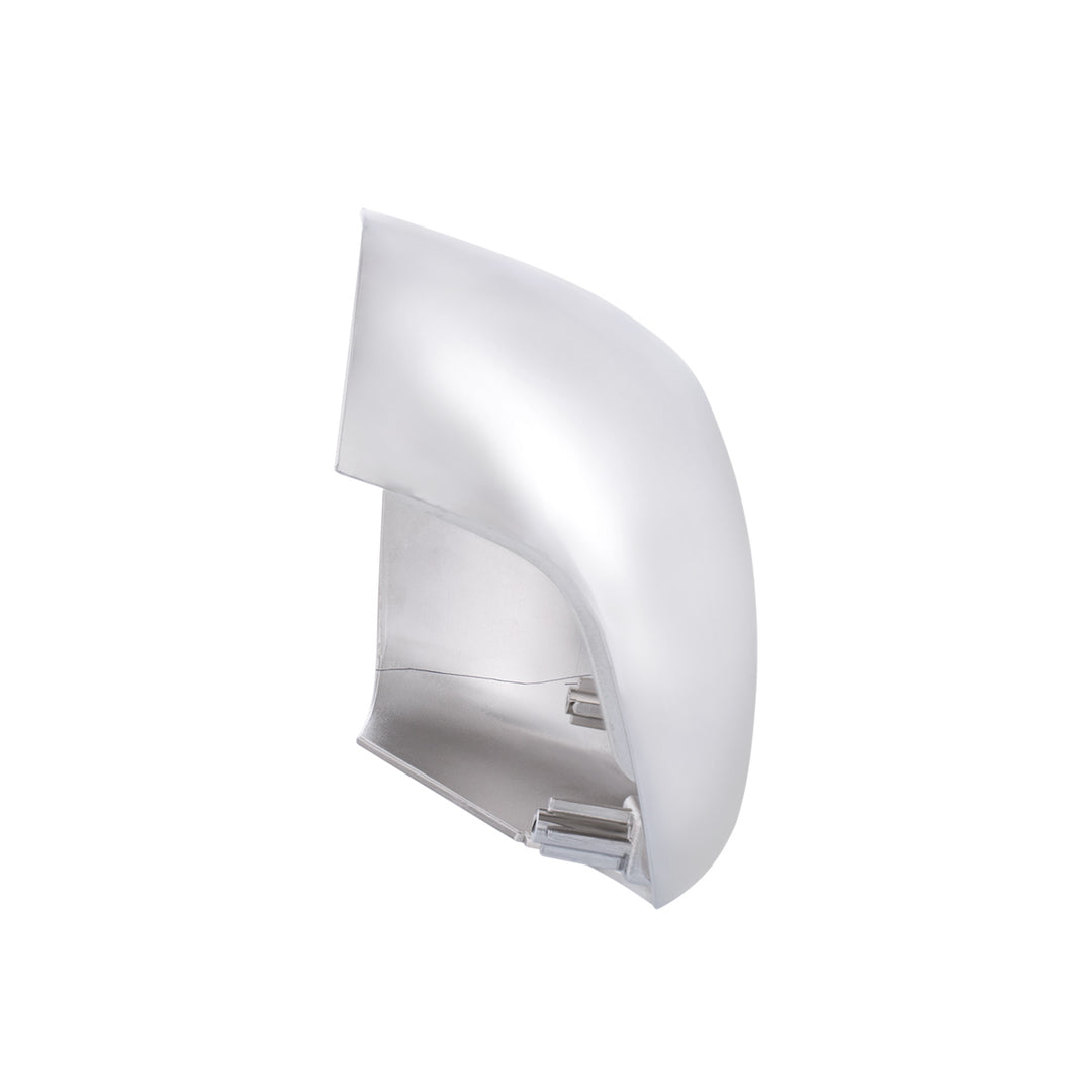 Chrome Plastic Hood Mirror Cover For 2018-2025 Freightliner Cascadia - Passenger