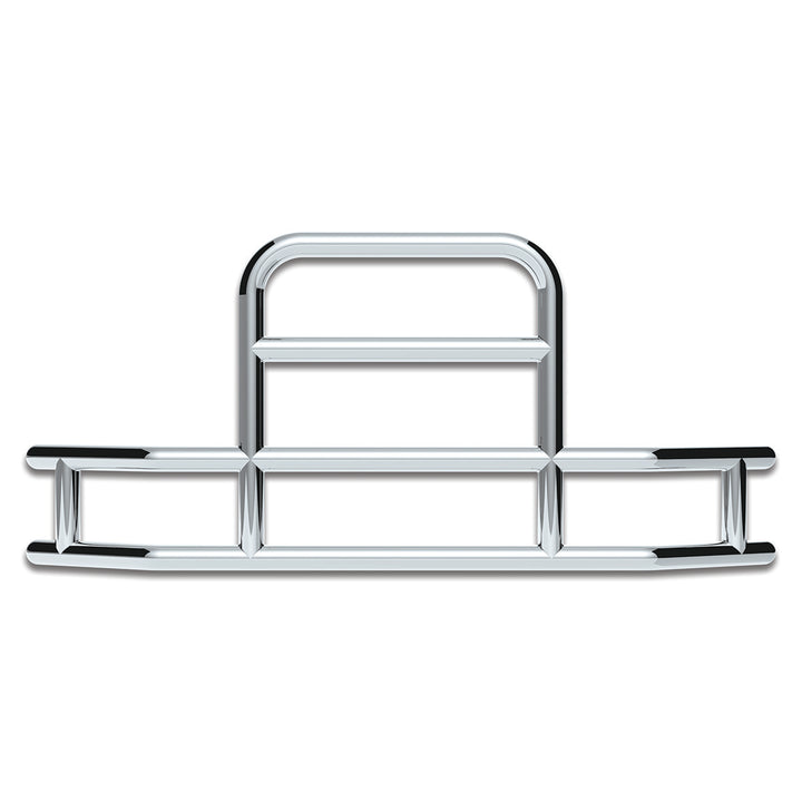HighwayShield I85 - 304 Stainless Steel Grille Guard &amp; Bracket Kit For 2008-2017 Freightliner Cascadia