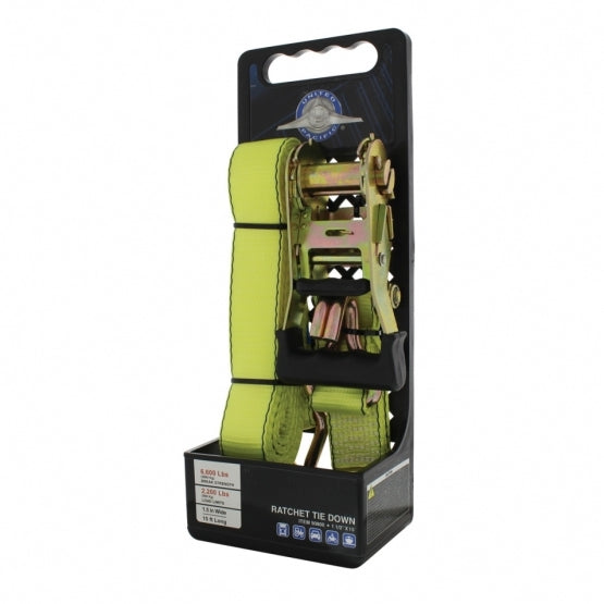 Ratchet Tie Down - 1.5" x 15&