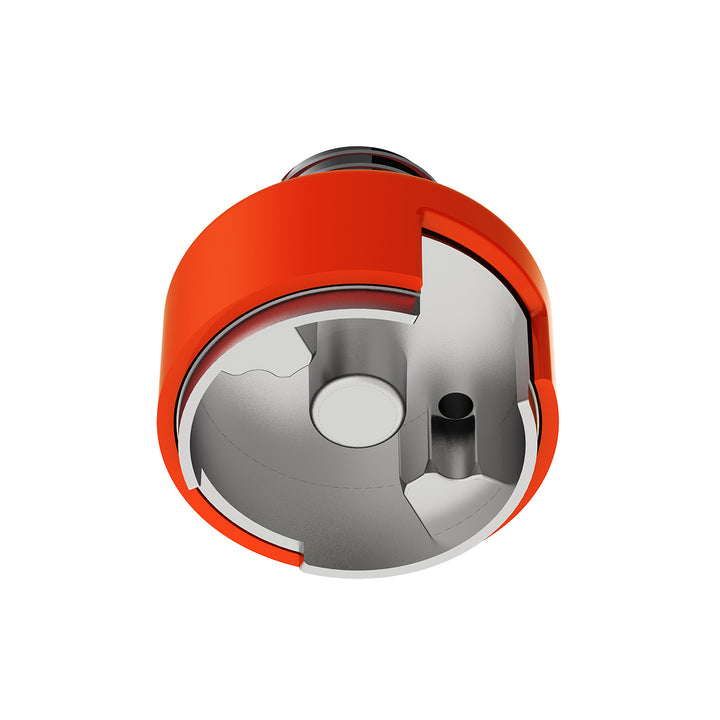 M30 x 3.5 Thread-On Shift Knob Mounting Adapter For Eaton Fuller Style 13/15/18 Shifter - Cadmium Orange