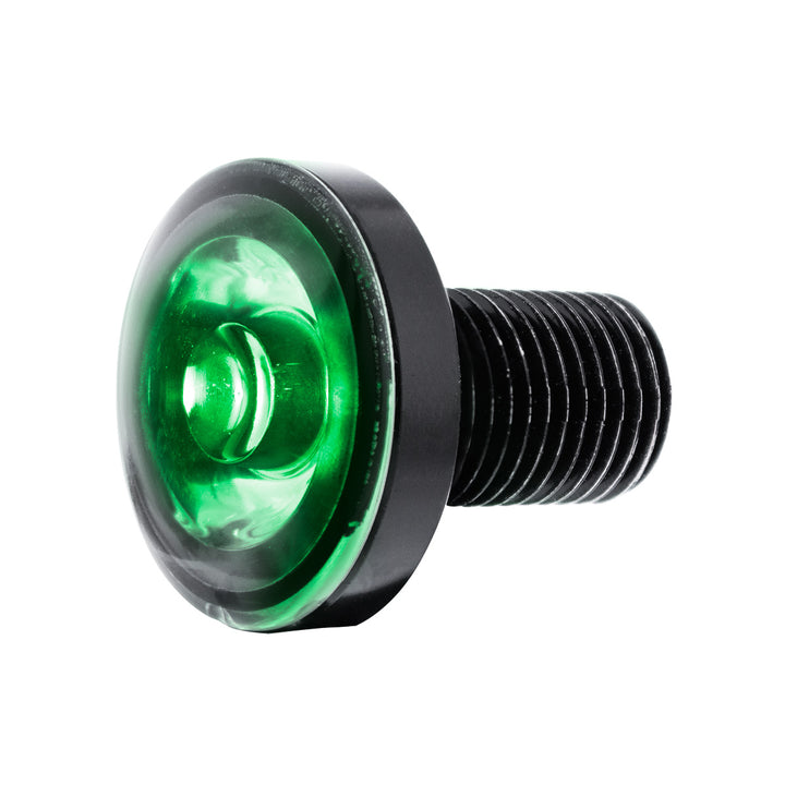 High Power LED 1" Light (Clearance/Marker) - Green LED/Clear Lens