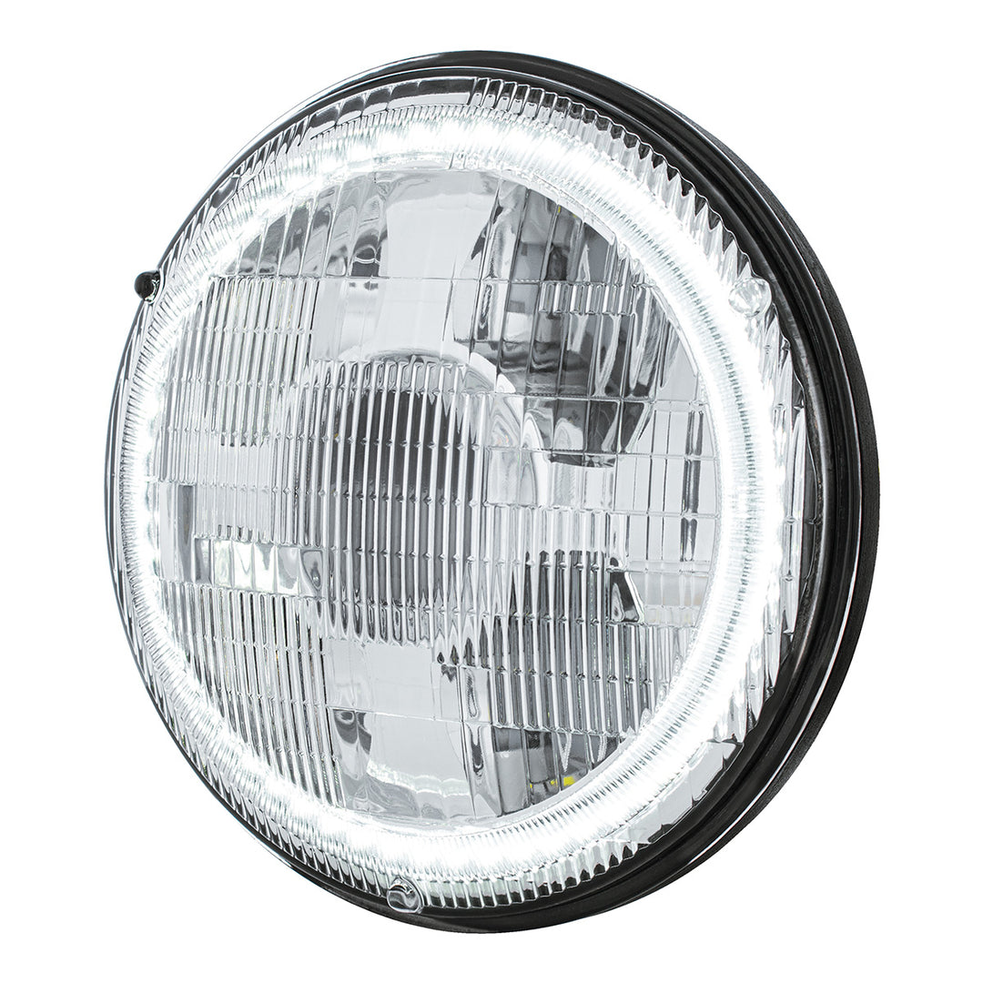 ULTRALIT - High Power LED 7" Projection Light With Dual Color LED Halo &amp; Classic Style Lens