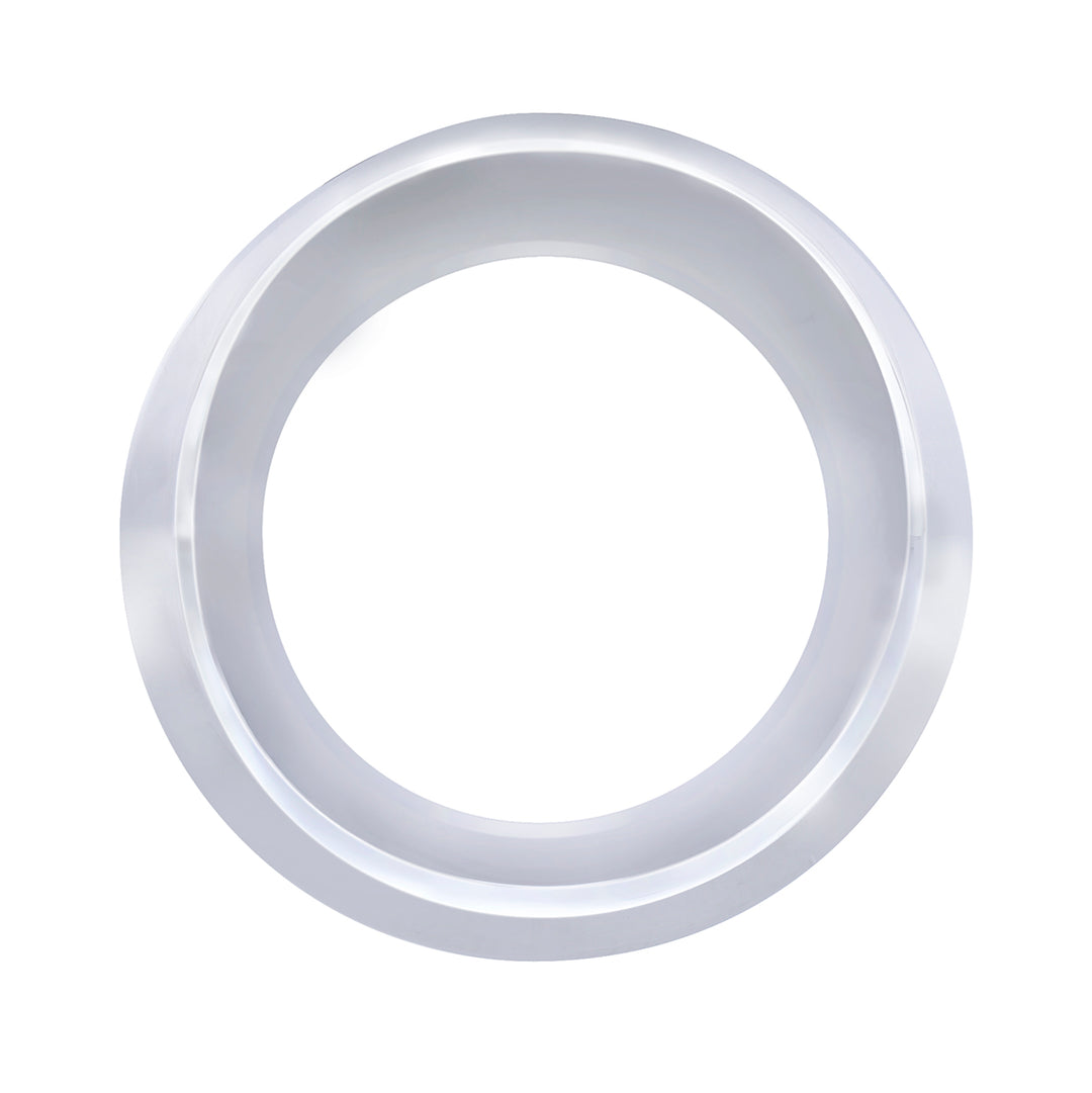 Chrome Small Gauge Bezel With Visor For 2018-2023 Freightliner Cascadia
