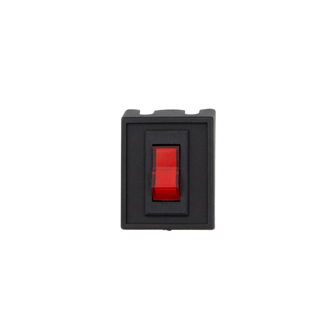 Red Illum Rocker in Panel Mount Combo 20 Amp 12V S.P.S.T. On/Off 1 Set.