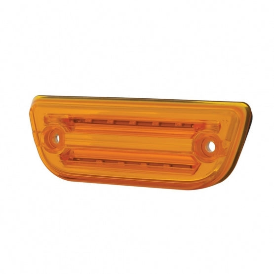 9 LED Cab Light For Peterbilt 579 &amp; Kenworth T680/T770/T880 - Amber LED/Amber Lens