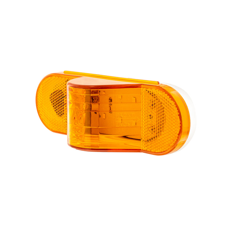 8 LED Mid - Trailer Turn Signal Light - Amber LED/Amber Lens (Card)