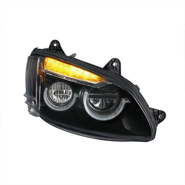 Blackout Full LED Headlight For 2008-2017 Kenworth T660 - Passenger
