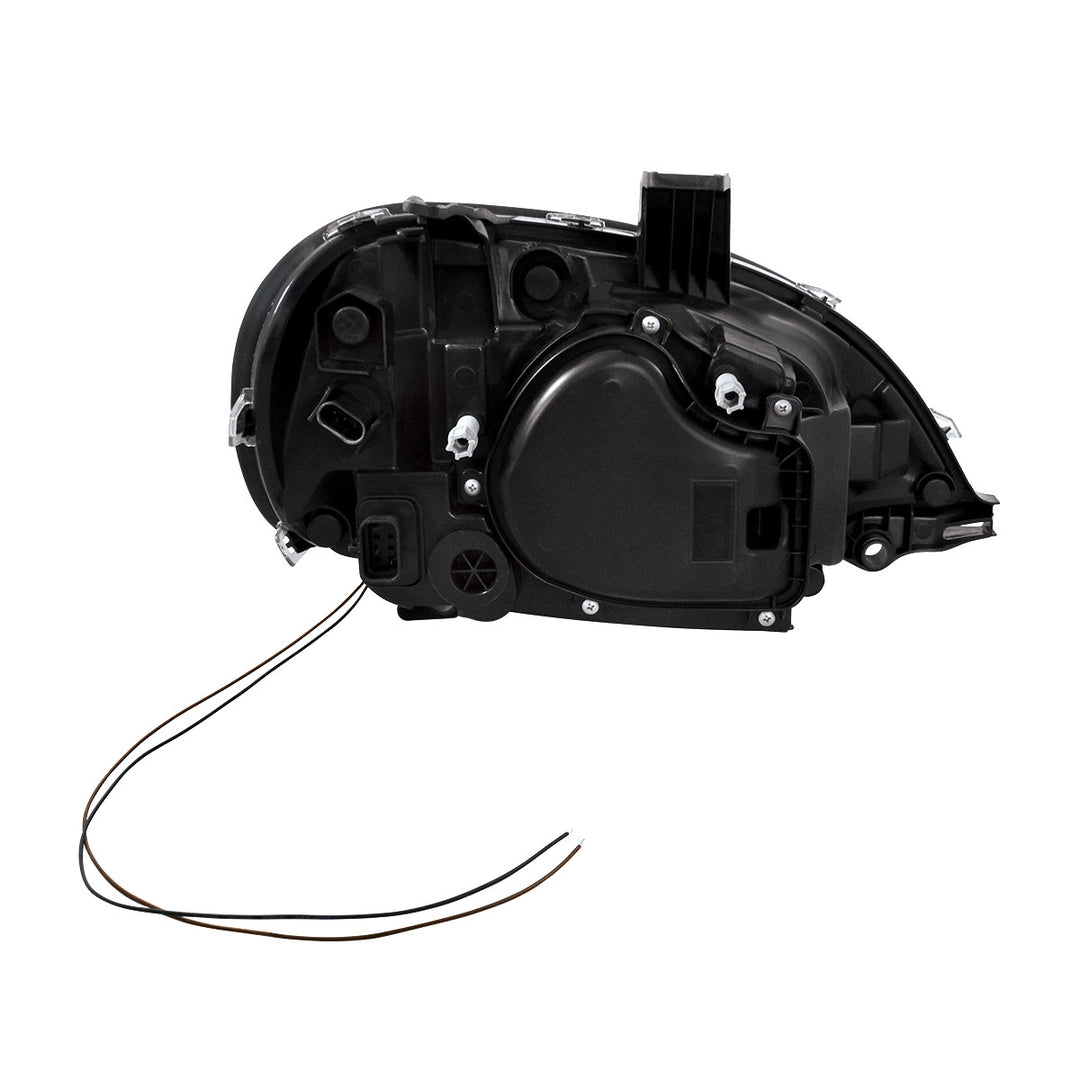 Blackout Projection Headlight With LED Position Light For 2001-2020 Freightliner Columbia - Driver