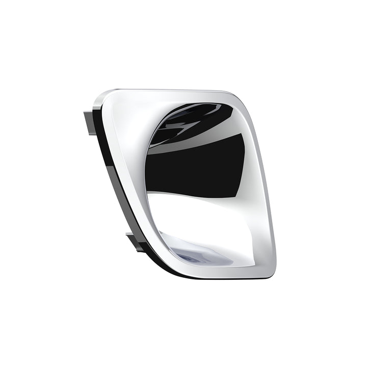 Chrome Plastic Fog Light Bezel For 2013-2021 Kenworth T680 - Passenger