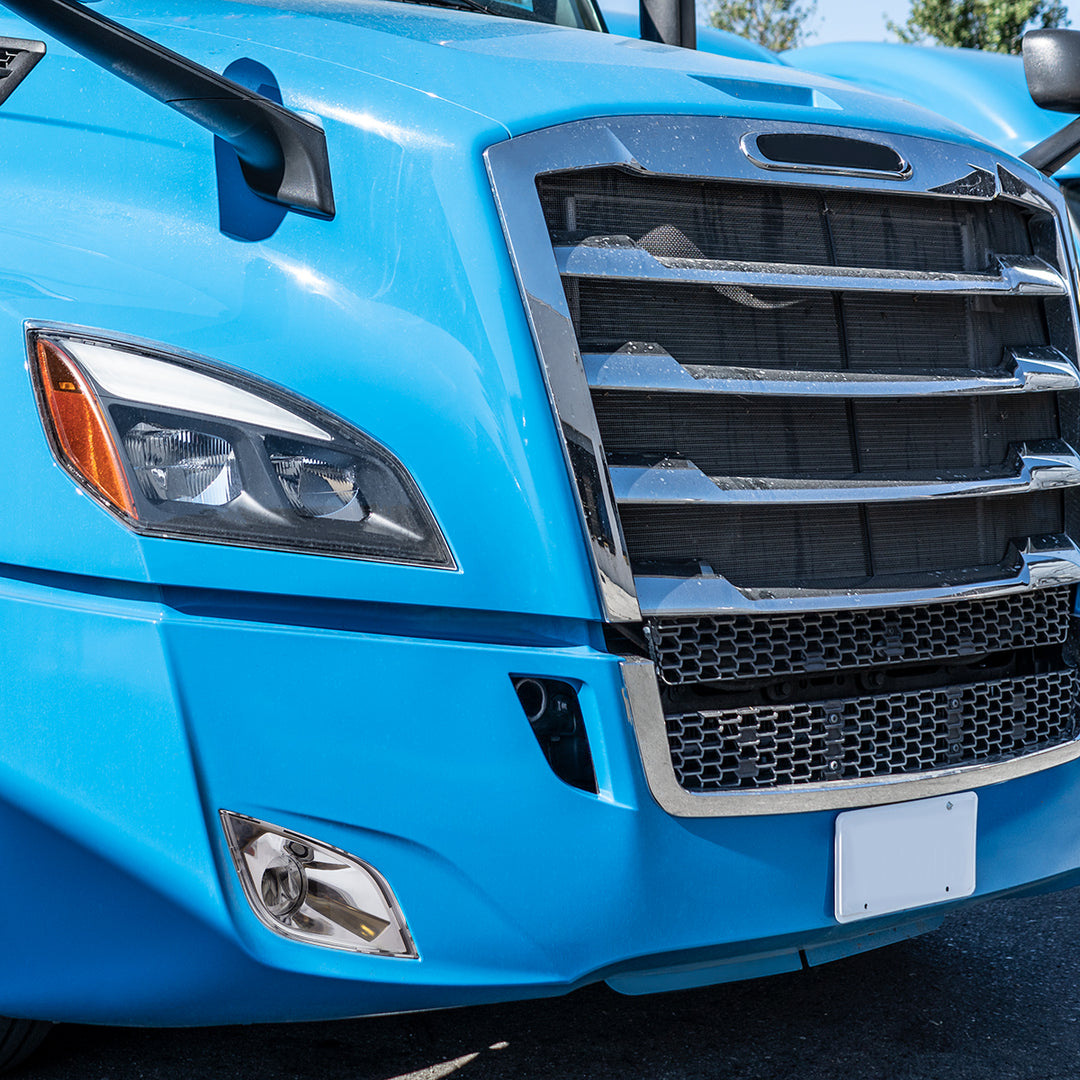 Chrome High Power LED Fog Light For 2018-2024 Freightliner Cascadia - Driver