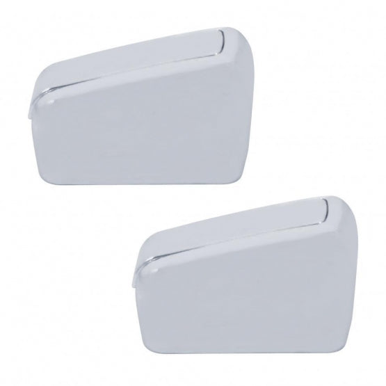 Chrome Plastic Interior Door Handle Knobs For Volvo (Pair)
